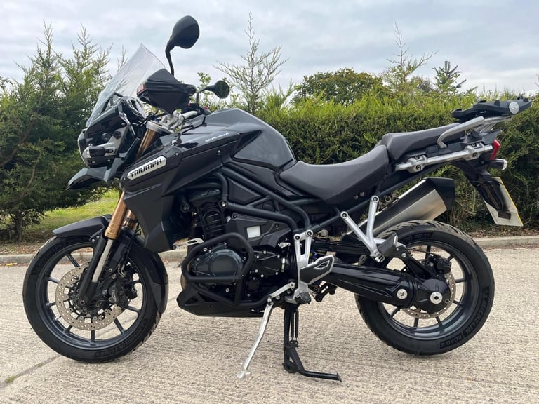 2013 13 TRIUMPH EXPLORER 1215 BLACK TIGER 1200 ADVENTURE TOURER 