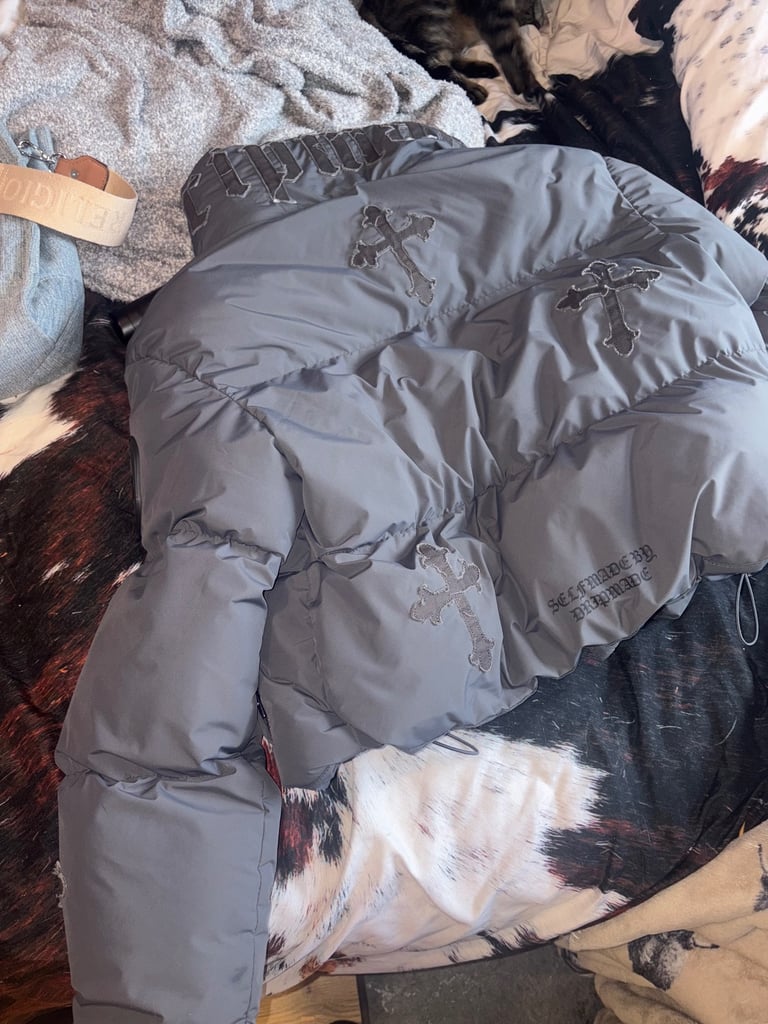 Grey dripmade jacket