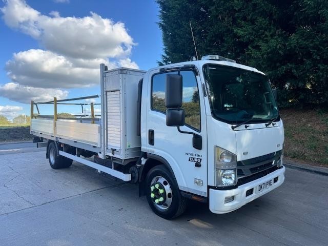 image for 2021 71 ISUZU N75.190 Euro 6 16ft6 alloy drop side tool locker auto air con