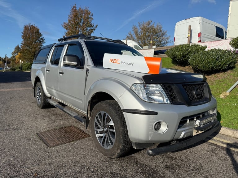 NISSAN NAVARA DOUBLE CAB PICK UP TRUCK 2.5DCI 4X4 4WD 102K NO VAT