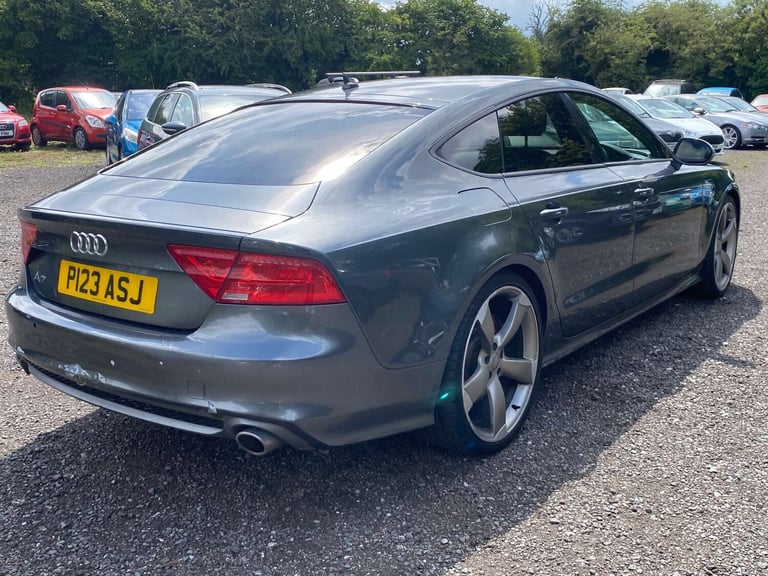 2013 Audi A7 3.0 A7 Sportback Black Edition TDI Quattro Auto 4WD 5dr Coupe Diesel Automatic
