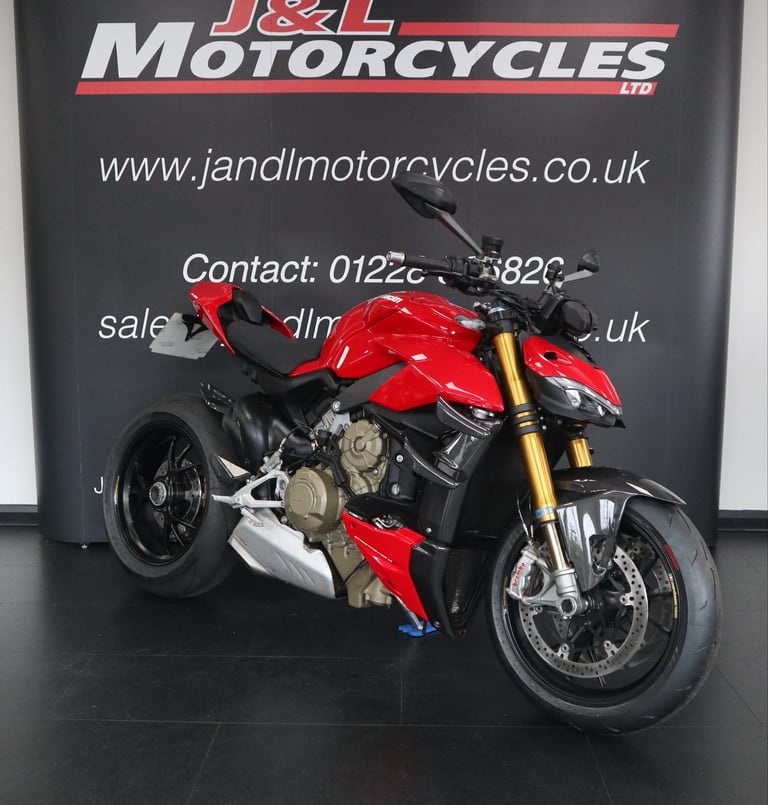 Ducati Streetfighter V4 S. Full Ducati History, Many Extras!