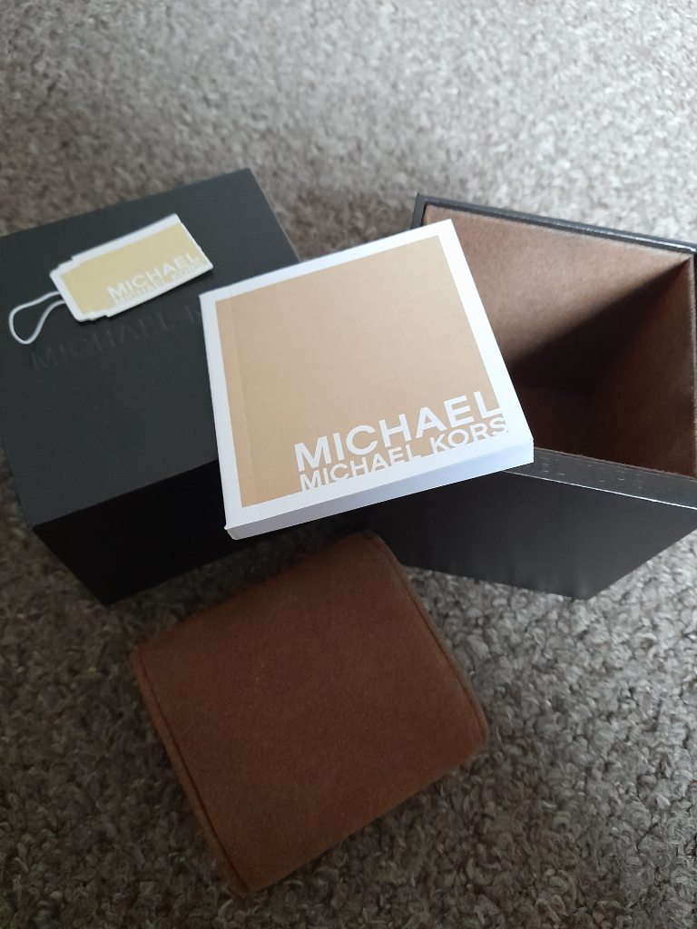 Michael Kors watch brown box