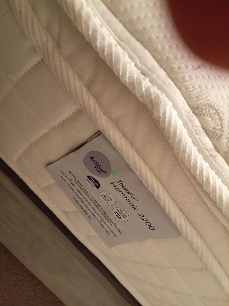 Suede double Bed bran new