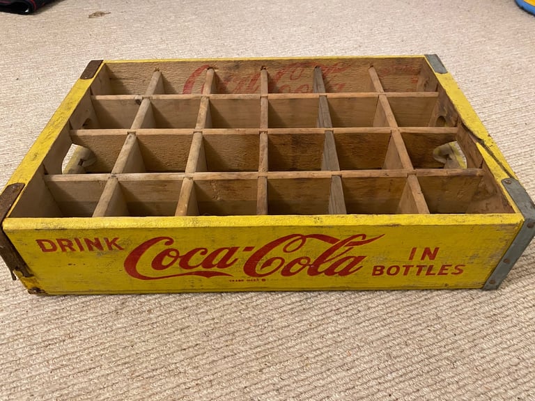 Vintage Coca Cola crate