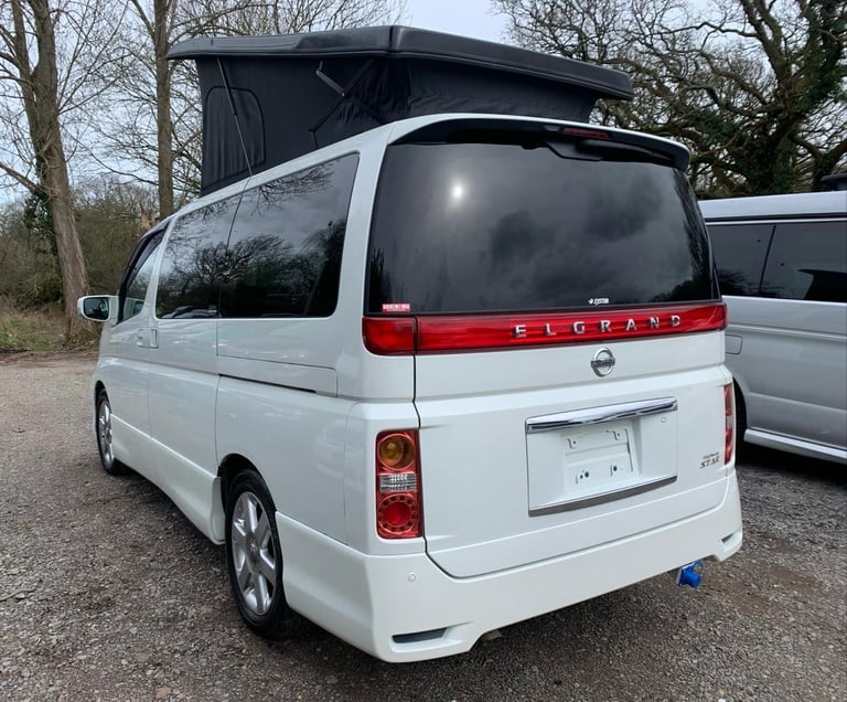 Nissan Elgrand RIDER POP TOP 4 Berth New Full Camper Conversion