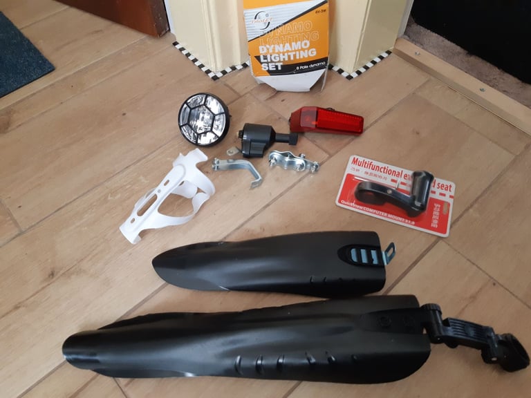 image for Bike lights/ mudguards/etc ALL NEW UNUSED