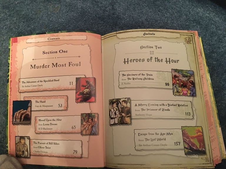 Adventure stories book 512 pages