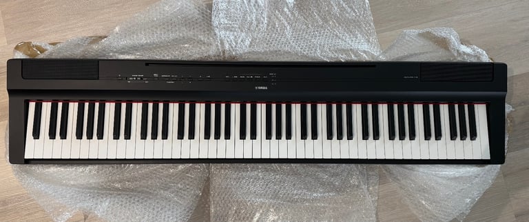 Yamaha P-125 Digital Piano 88-Key Weighted Keyboard with Pedal & Music Rest