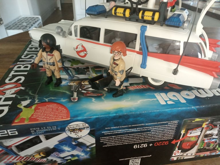 Playmobil Ghostbusters 9220 Ecto 1 boxed with instructions, great condition