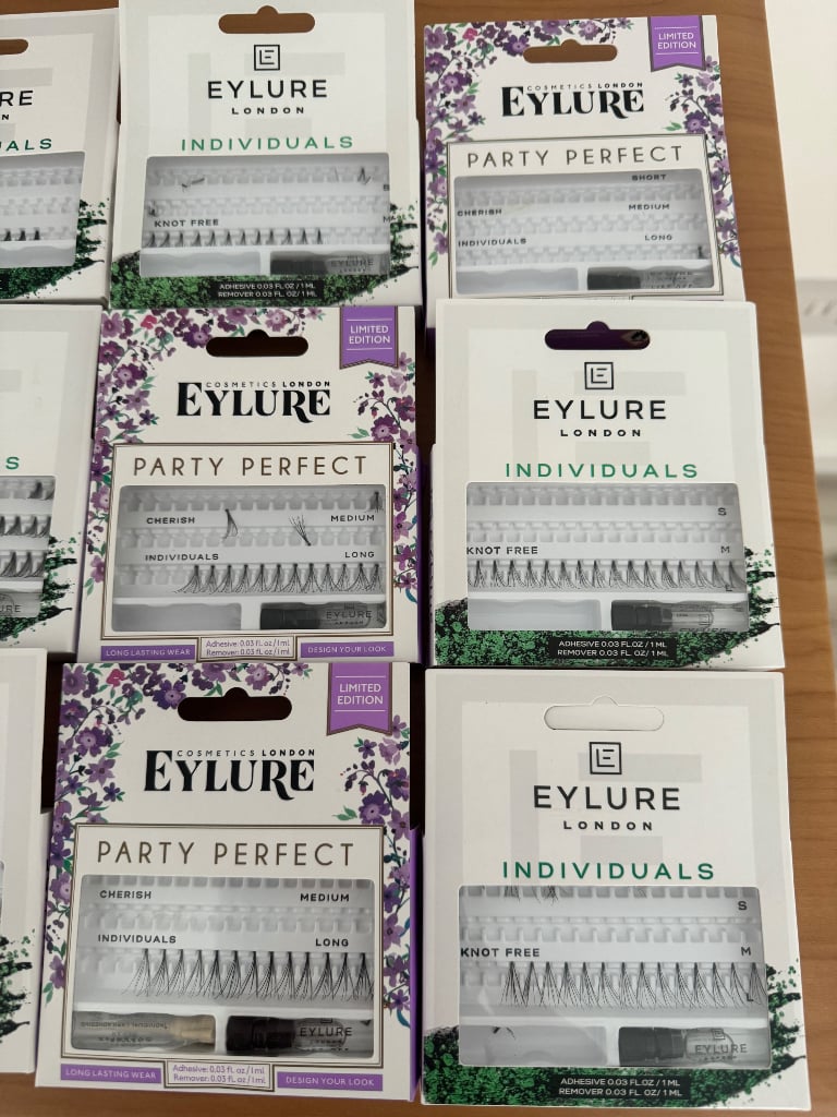 15 boxes Assorted eye lashes  £3 lot