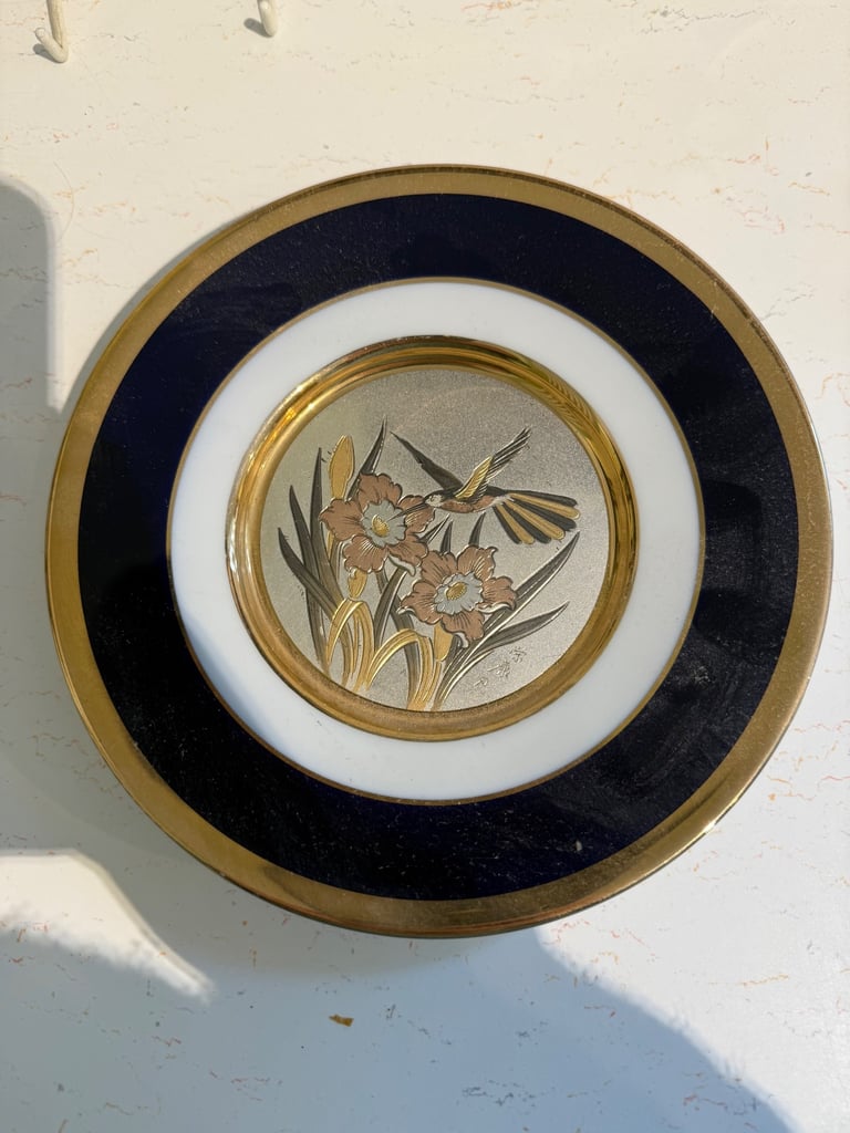 image for John Jenkins Hummingbird plate 