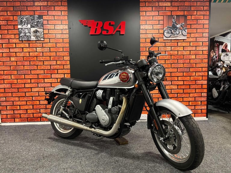 image for BSA Gold Star 650cc Classic Motorcycle Dawn Silver