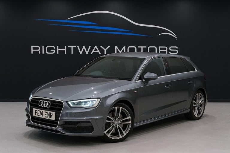 2014 Audi A3 1.4 TFSI S line Sportback 5dr Petrol Manual Euro 5 (s/s) (122 ps) HATCHBACK Petrol M...