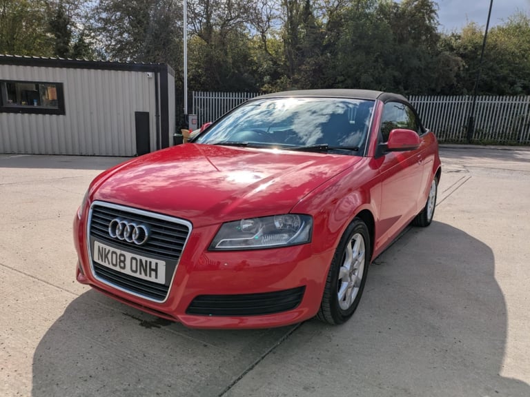 2008 Audi A3 1.8 T FSI 2dr CONVERTIBLE Petrol Manual