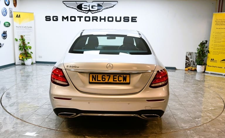 2017 Mercedes-Benz E Class E220d AMG Line 4dr 9G-Tronic SALOON DIESEL Automatic