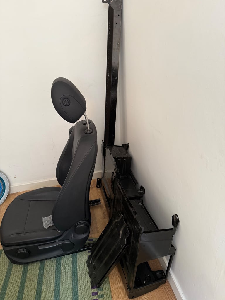 Mercedes evito passenger seat and two base and back rail 