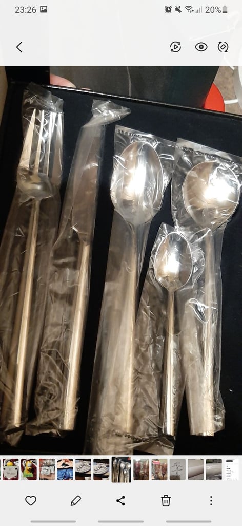 Royal Dalton cutlery set