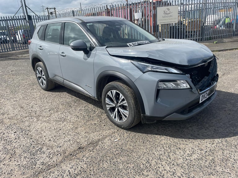 2024 NISSAN X TRAIL ACENTA PREM E-POWER AUTO 24 REG accident damaged salvage 