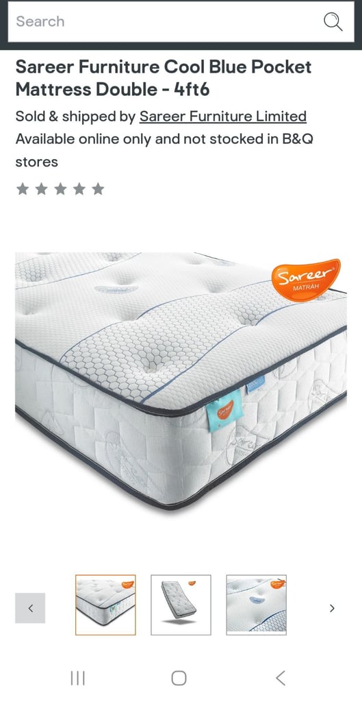 image for Pocket sprung double mattress