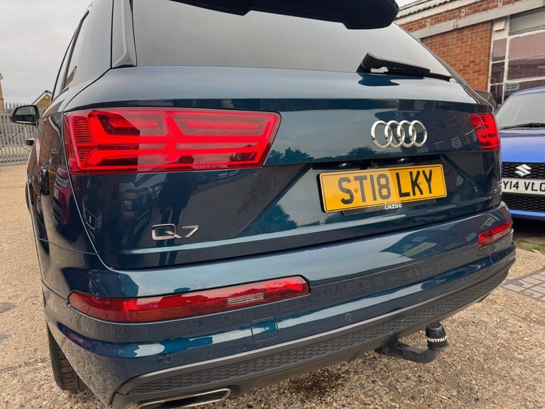 2018 Audi Q7 3.0 TDI V6 S line Tiptronic quattro Euro 6 (s/s) 5dr ESTATE Diesel Automatic