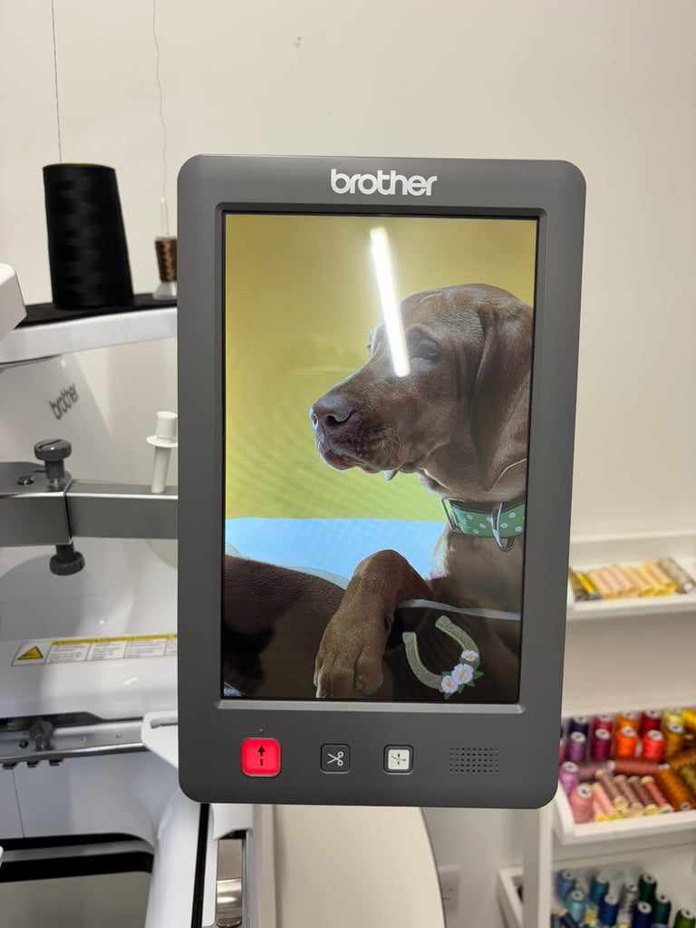Brother Entrepreneur PR680W - 6 needle embroidery machine 