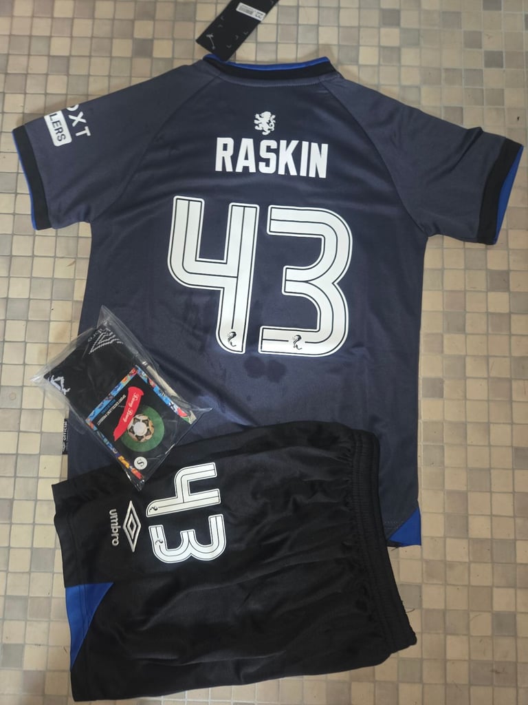 image for Rangers new season 25-26 home away 3rd 