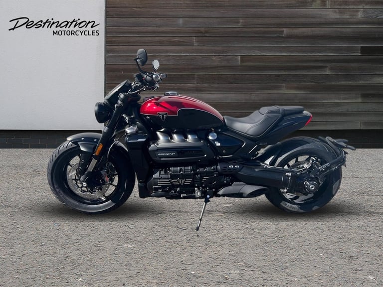 2025 Triumph Rocket 3 R STORM Petrol black 6 Speed