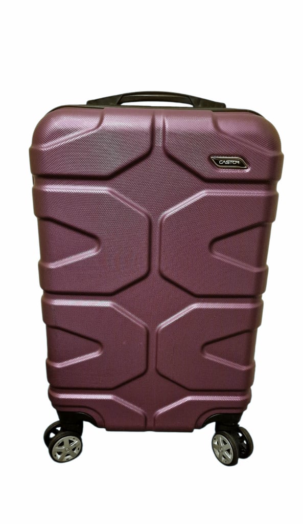 Castor cabin hard suitcase 22", purple