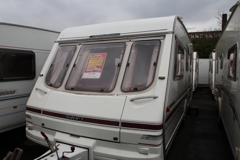 Swift Challenger 530 1996 4 Birth Caravan £2,700