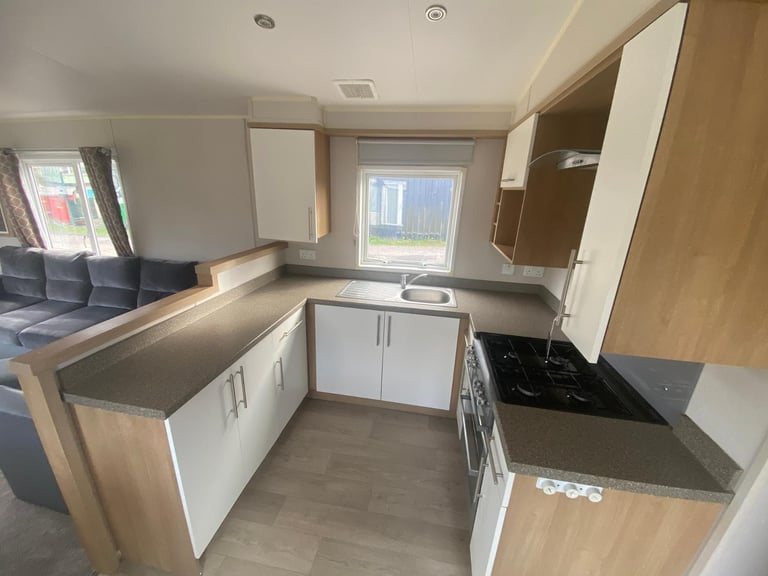 2 Bed Willerby Static Caravan: DG,CG - Offsite Sale for Private Land, Self Build