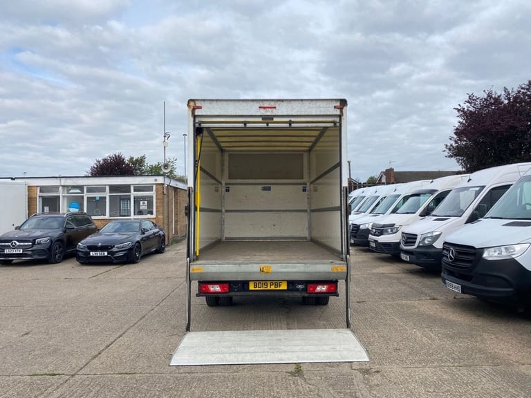 2019 19 FORD TRANSIT 2.0 TDCI T350 ECOBLUE L4 LUTON BOX BODY TWIN WHEEL RWD 130B