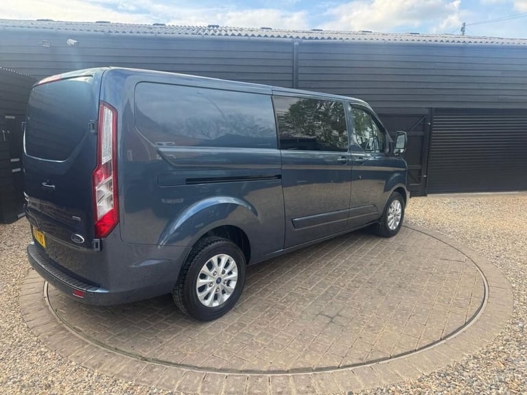 2019 Ford Transit Custom 2.0 300 EcoBlue Limited Crew Van Double Cab 5dr Diesel Auto L2 H1 Euro 6...