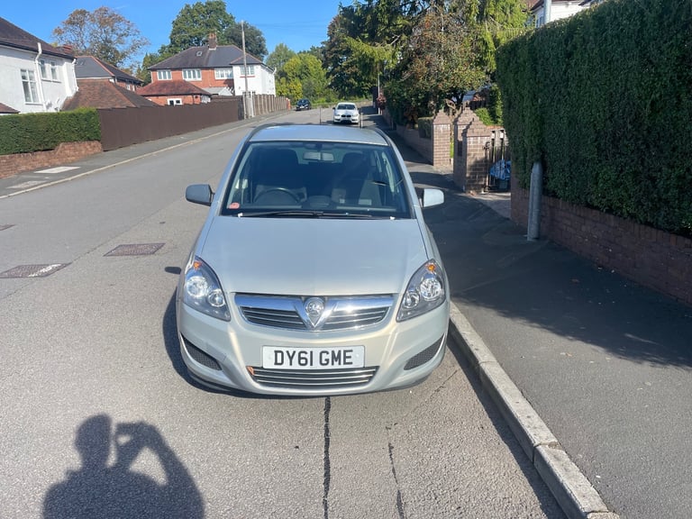 Vauxhall, ZAFIRA, MPV, 2011, Manual, 1796 (cc), 5 doors
