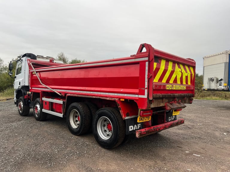 DAF TRUCKS CF 450 8X4 TIPPER ...WATCH THE VIDEO