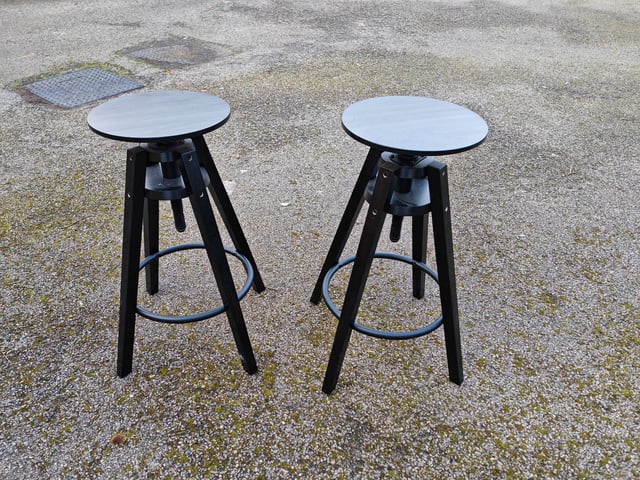 Adjustable Stool Dalfred Bar Stool Ikea DALFRED Bar Stool, Black