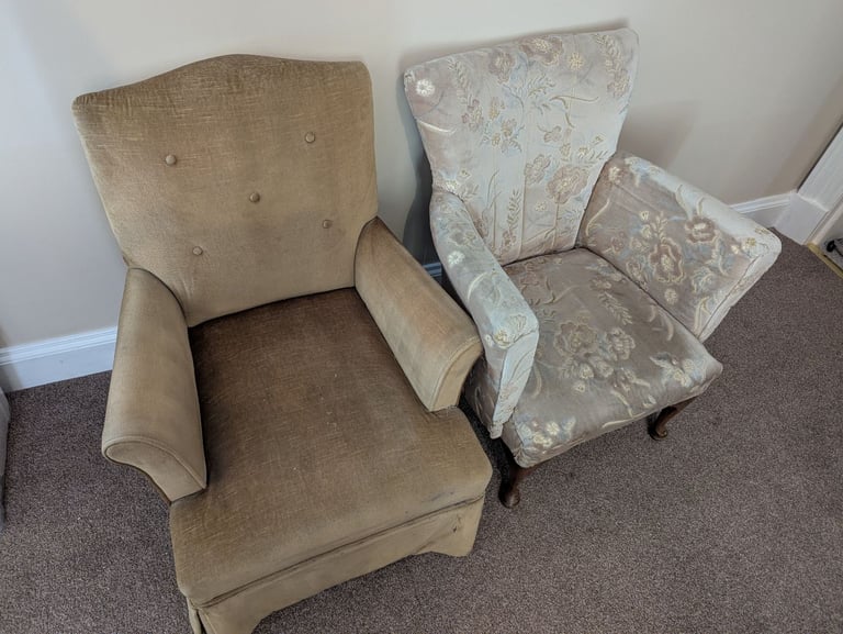 Free Pair of Vintage Armchairs 