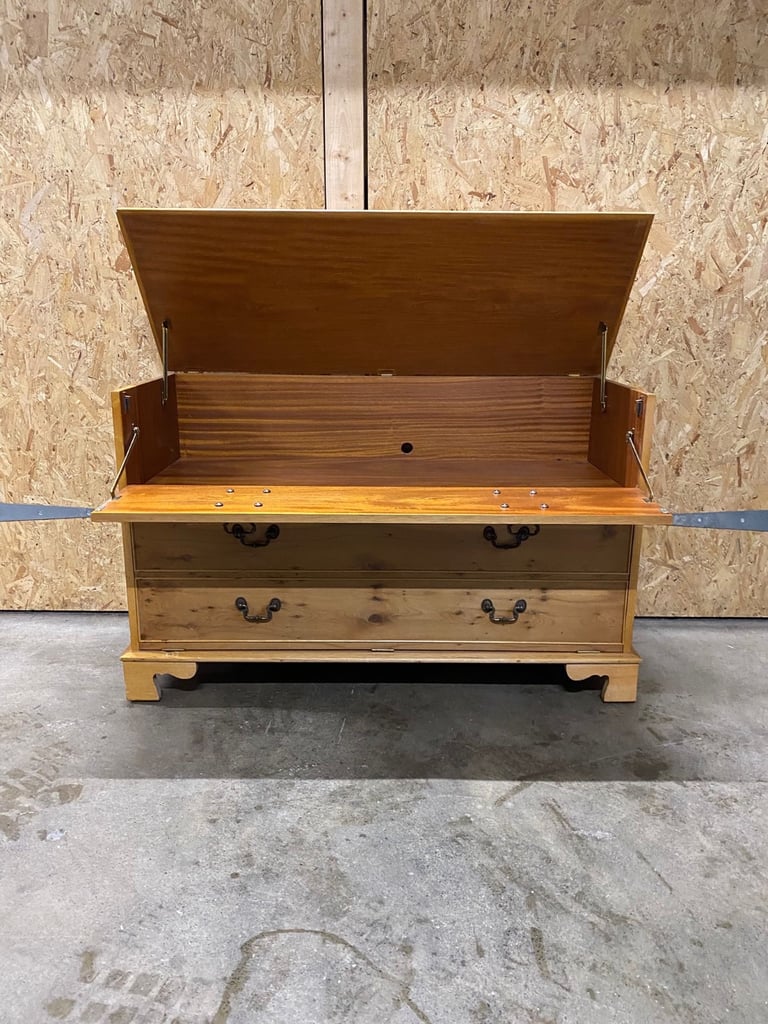 Pine Music Cabinet