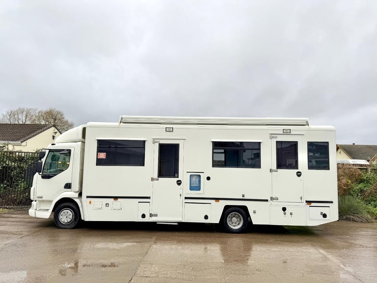 2008 DAF LF45.220 EXHIBITION BUS CAMPER MOTORHOME RACEVAN PROJECT 70,000 MILES