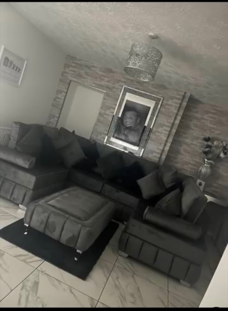 Oxford oyster ushape sofa 