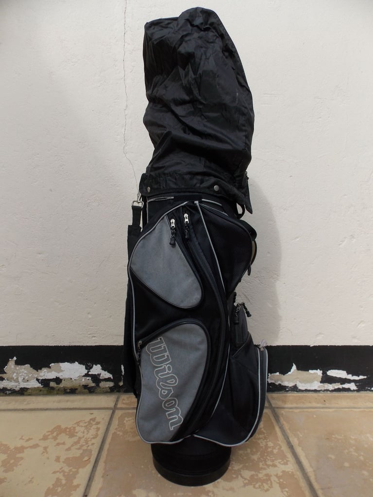 Mens Right Handed Slazenger Firesteel Golf Club Set + Bag, Balls and Tees