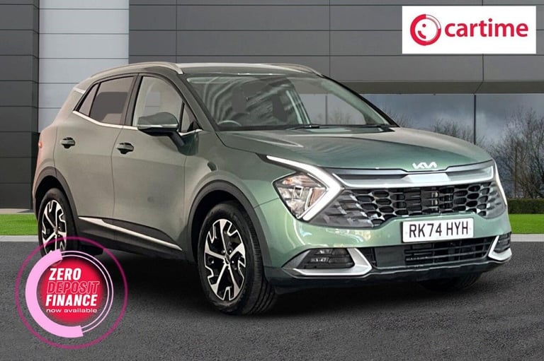 image for 2024 74 KIA SPORTAGE 1.6 H T-GDI 3 SUV 5DR PETROL HYBRID AUTO EURO 6 (S/S) (207 