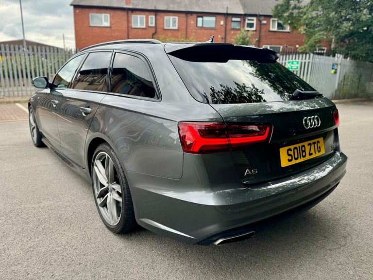 2018 Audi A6 2.0 TFSI Quattro Black Edition S Tronic ESTATE Petrol Automatic
