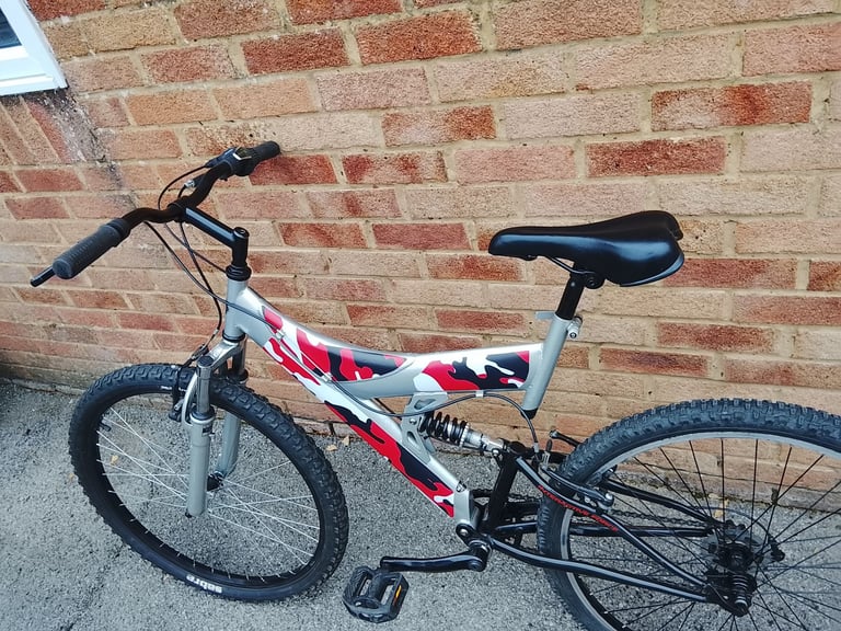 Adult Full Suspension Mountain Bike.
