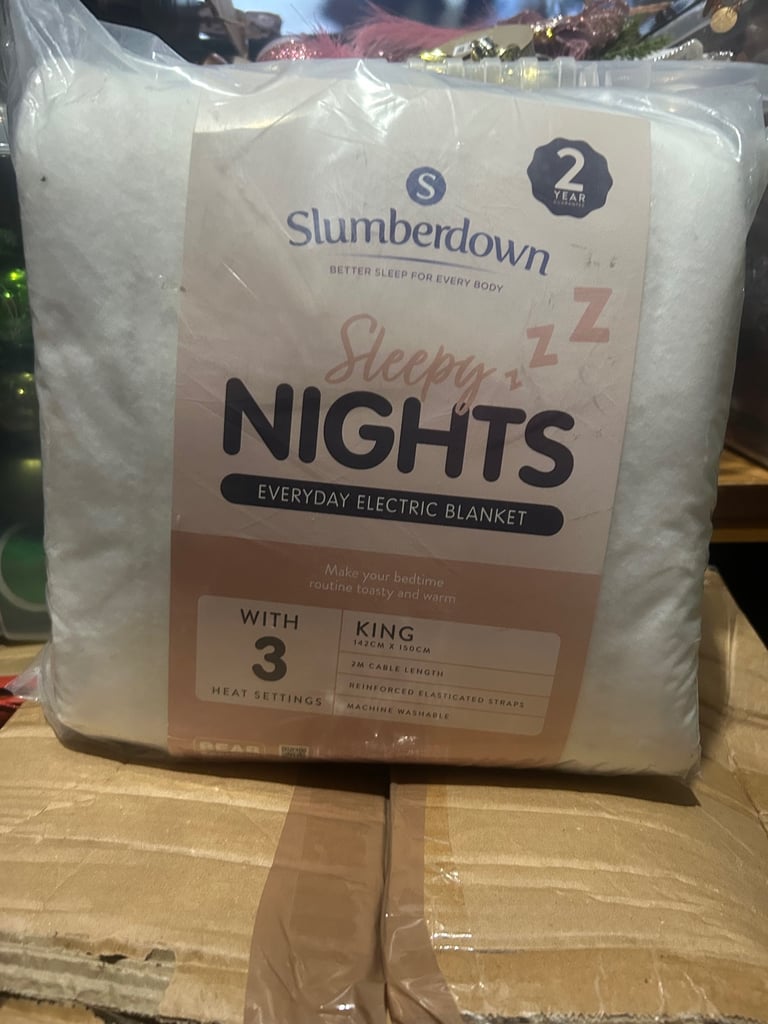 image for Kingsize heated blanket