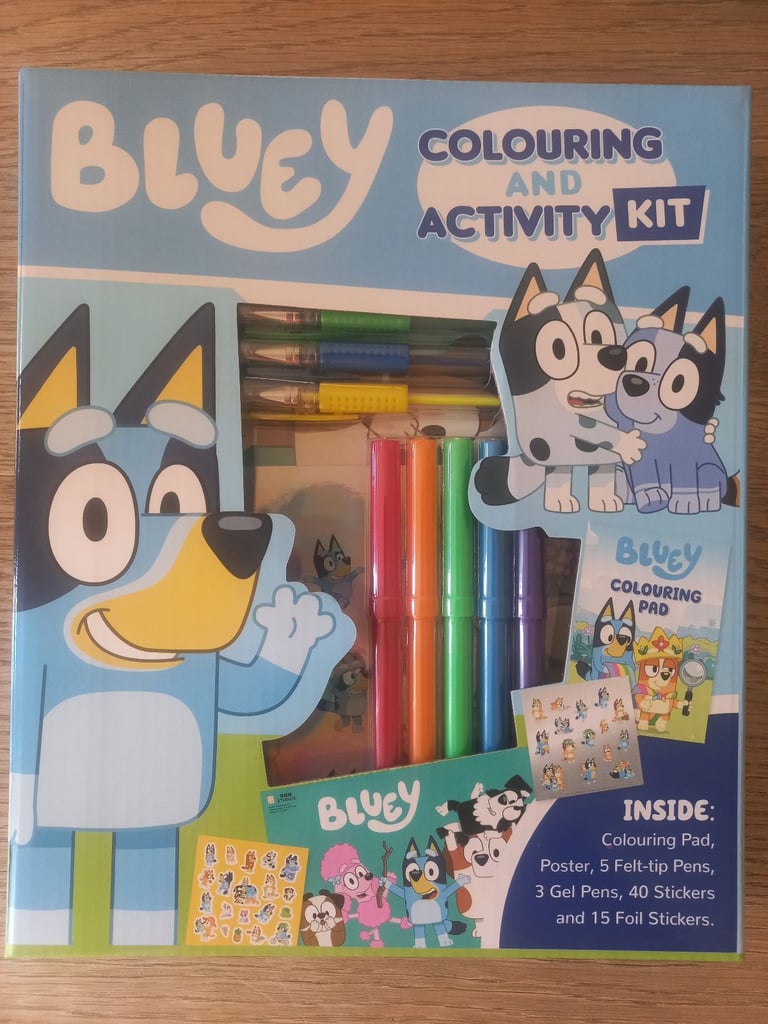image for NEW BLUEY ACTIVITY KIT ( PROCEEDS TO GUIDE DOGS )