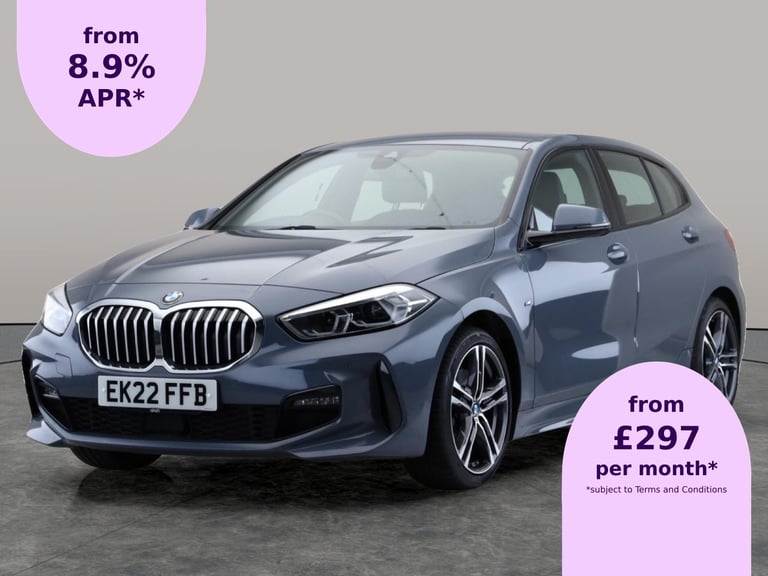 image for 2022 BMW 1 Series 1.5 118i M Sport (LCP) Hatchback 5dr Petrol DCT Euro 6 (s/s) (136 ps) - SUN Hat...