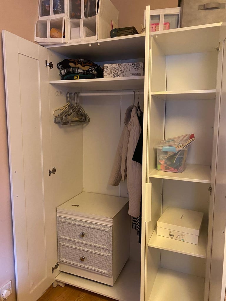 IKEA BRIMNES WARDROBE WITH MIRROR