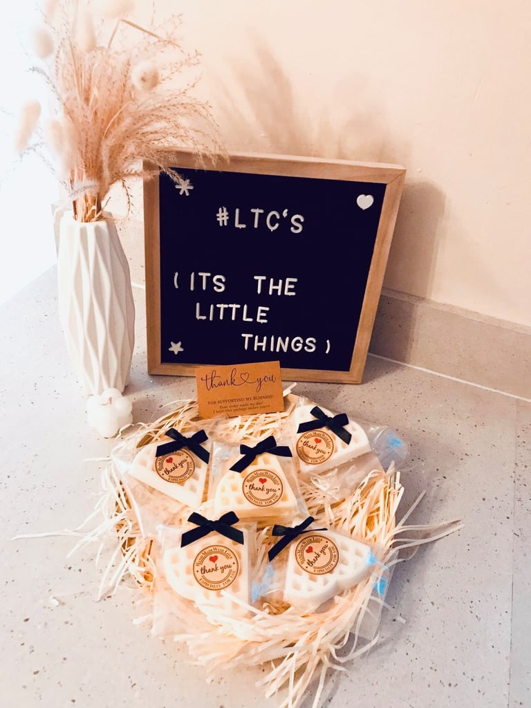 Wax melt waffle slices 