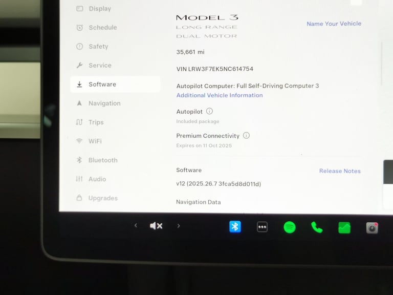 2022 Tesla Model 3 (Dual Motor) Long Range Saloon 4dr Electric Auto 4WDE (346 ps) - AUTO PARK  Sa...
